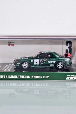 INNO64 NISSAN SKYLINE 2000 RS-X TURBO (DR30) GREY/BLACK