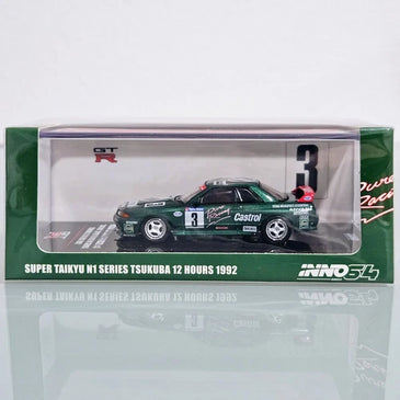 INNO64 NISSAN SKYLINE 2000 RS-X TURBO (DR30) GREY/BLACK