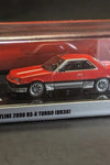 INNO64 NISSAN SKYLINE 2000RS-X TURBO (DR30) RED/SILVER
