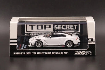 INNO64 WHITE NISSAN GT-R (R35)  