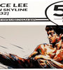 INNO64 BRUCE LEE WHITE NISSAN SKYLINE GT-R (R32)