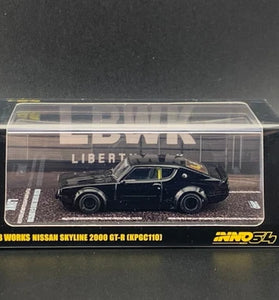 INNO64 BLACK LB WORKS NISSAN SKYLINE 2000 GT-R (KPGC10) KENMERI