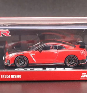 INNO64 RED NISSAN SKYLINE GT-R (R35) NISMO