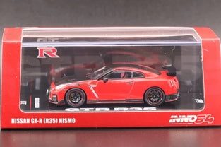 INNO64 RED NISSAN SKYLINE GT-R (R35) NISMO