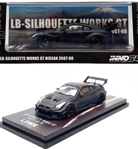INNO64 LB SILHOUETTE WORKS GT NISSAN 35GT-RR CARBON FIBER BLACK