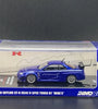 INNO64 BLUE NISSAN SKYLINE GT-R (R34) V-SPEC TUNED BY MINE'S