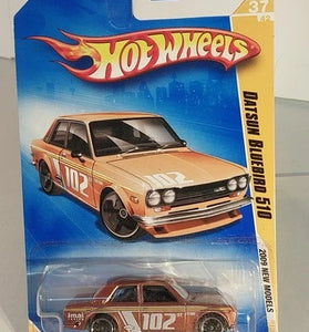 2009 HOT WHEELS COPPER DATSUN BLUEBIRD 510 IN PROTECTO