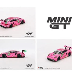 Mini GT 1:64 Porsche 911 GT3 R #80 AO Racing 2023 IMSA Virginia Roxy #872
