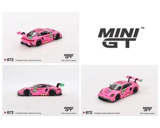 Mini GT 1:64 Porsche 911 GT3 R #80 AO Racing 2023 IMSA Virginia Roxy #872