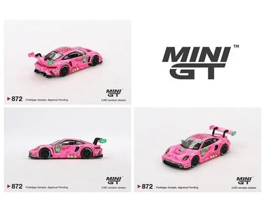 Mini GT 1:64 Porsche 911 GT3 R #80 AO Racing 2023 IMSA Virginia Roxy #872