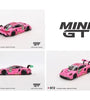 Mini GT 1:64 Porsche 911 GT3 R #80 AO Racing 2023 IMSA Virginia Roxy #872