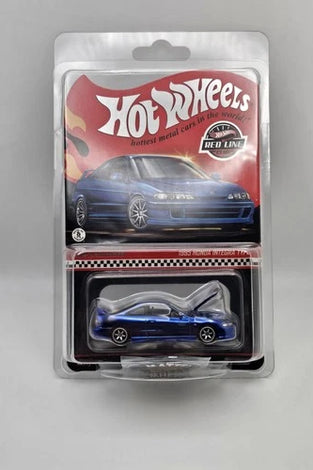 HOT WHEELS RLC BLUE 1995 HONDA INTEGRA TYPE R w/PATCH &PIN