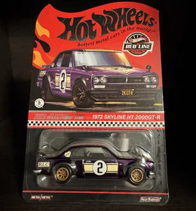 HOT WHEELS RLC PURPLE 1972 SKYLINE H/T 2000 GT-R