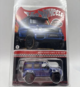 HOT WHEELS RLC BLUE MERCEDES AMG-G 63 4X4