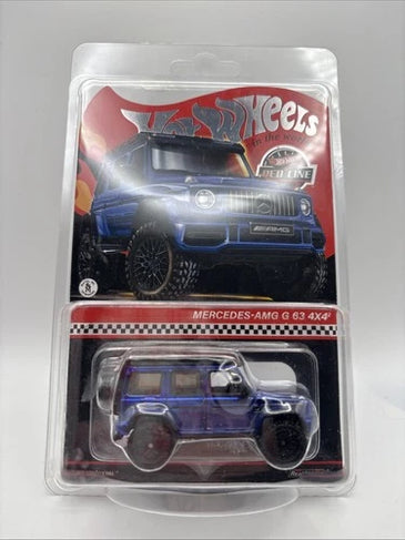 HOT WHEELS RLC BLUE MERCEDES AMG-G 63 4X4