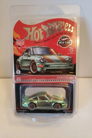 HOT WHEELS RLC GREEN PORSCHE 964