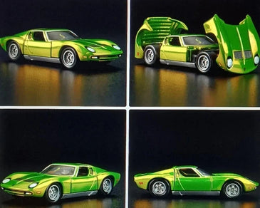 HOT WHEELS RLC GREEN '71 LAMBORGHINI MIURA P400SV