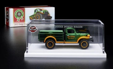 HOT WHEELS RLC GREEN 2023 HOLIDAY CAR 1952 DODGE POWER WAGON