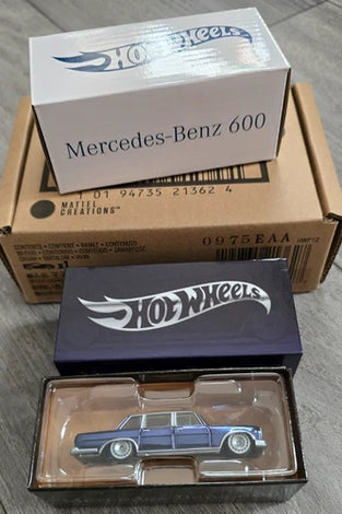 HOT WHEELS RLC BLUE MERCEDES-BENZ 600