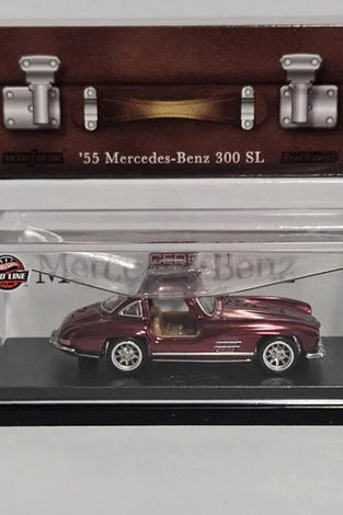 HOT WHEELS RLC RED '55 MERCEDES-BENZ 300 SL