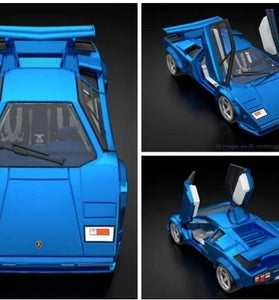 HOT WHEELS RLC BLUE '82 LAMBORGHINI COUNTACH LP 500 S