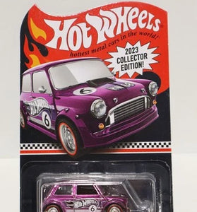 HOT WHEELS RLC 2023 COLLECTOR EDITION PURPLE MORRIS MINI COOPER