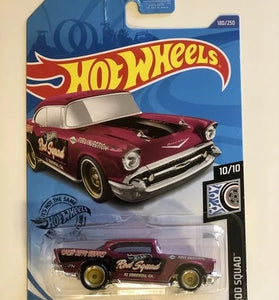 2020 HOT WHEELS  PINK '57 CHEVY BEL AIR SUPER TREASURE HUNT