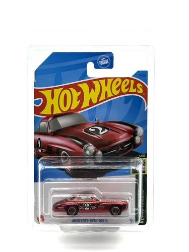 2023 HOT WHEELS RED MERCEDES-BENZ 300 SL SUPER TREASURE HUNT