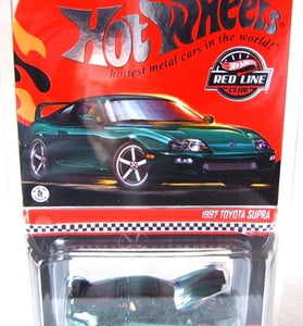 HOT WHEELS RLC GREEN 1997 TOYOTA SUPRA