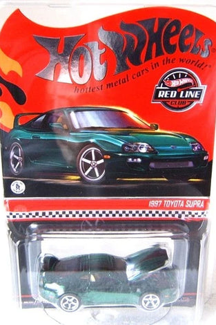 HOT WHEELS RLC GREEN 1997 TOYOTA SUPRA