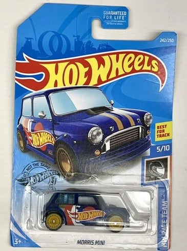 2019 HOT WHEELS MORRIS MINI COOPER # 242/250 SUPER TREASURE HUNT