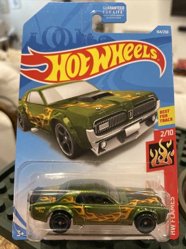 2021 Hot Wheels Super Treasure Hunt - Flames - '68 Mercury Cougar 207/250