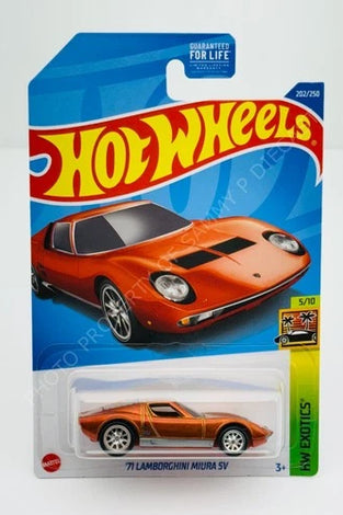 Hot Wheels 2022 SUPER Treasure Hunt 71 LAMBORGHINI MIURA SV
