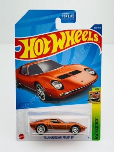Hot Wheels 2022 SUPER Treasure Hunt 71 LAMBORGHINI MIURA SV