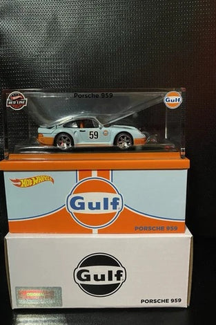 Hot Wheels Porsche 959 Gulf RLC Redline Club Exclusive