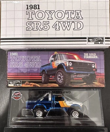 2025 Hot Wheels RLC '81 Toyota SR5 4WD Truck Blue