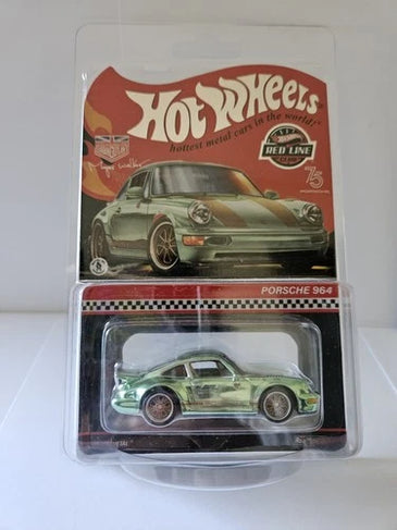 HOT WHEELS RLC GREEN PORSCHE 964