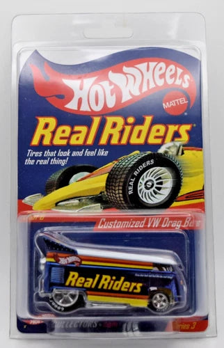 HOT WHEELS RLC Real Riders Series #3 Customized VW Drag Bus