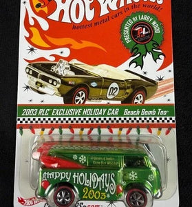 Hot Wheels - 2003 RLC Series 2 - Holiday Car Exclusive Green Beach Bomb Too