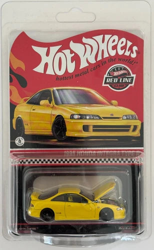 Hot Wheels 2024 RLC Exclusive 1995 Honda Integra Type-R Yellow