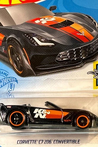 Hot Wheels Chevrolet Corvette C7 Z06 Super Treasure Hunt W/Protector