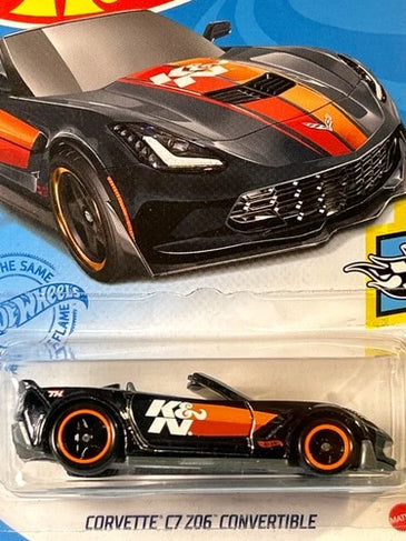 Hot Wheels Chevrolet Corvette C7 Z06 Super Treasure Hunt W/Protector
