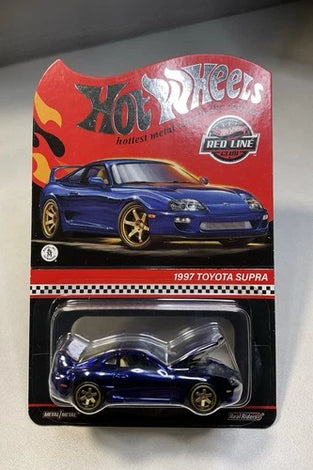 Hot Wheels RLC Redline Club 1997 Toyota Supra Blue Spectraflame