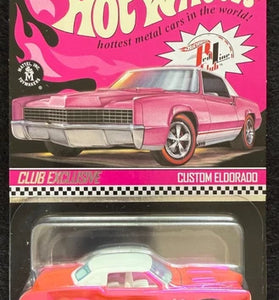 HOT WHEELS RLC PINK CUSTOM ELDORADO