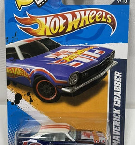 2012 HOT WHEELS SUPER TREASURE HUNT '71 BLUE MAVERICK GRABBER