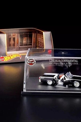 HOT WHEELS RLC BLACK '61 LINCOLN CONTINENTAL