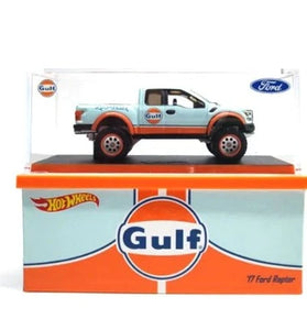 HOT WHEELS RLC GULF '17 FORD RAPTOR PICKUP