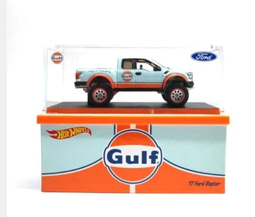 HOT WHEELS RLC GULF '17 FORD RAPTOR PICKUP