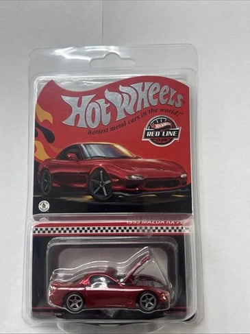 HOT WHEELS RLC RED 1993 MAZDA RX-7 R1
