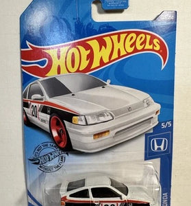 HOT WHEELS SUPER TREASURE HUNT WHITE '88 HONDA CR-X